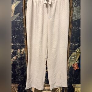 Capris Pants Trousers NEW WITH TAG Elastic Waist Split Front Hem Easy Wear COMFY